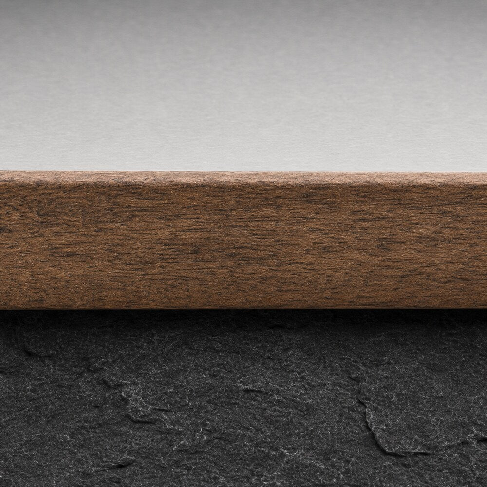 DroveCore Base close-up: hand-selected acacia hardwood