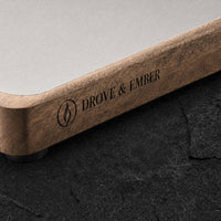 Mark close-up: laser-branded, never fades